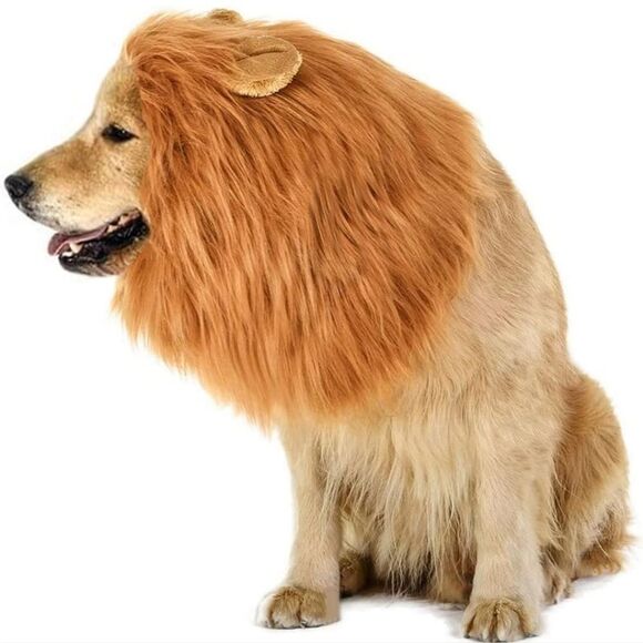 Lion mane dog costume Size M- L NWOT - Picture 8 of 11